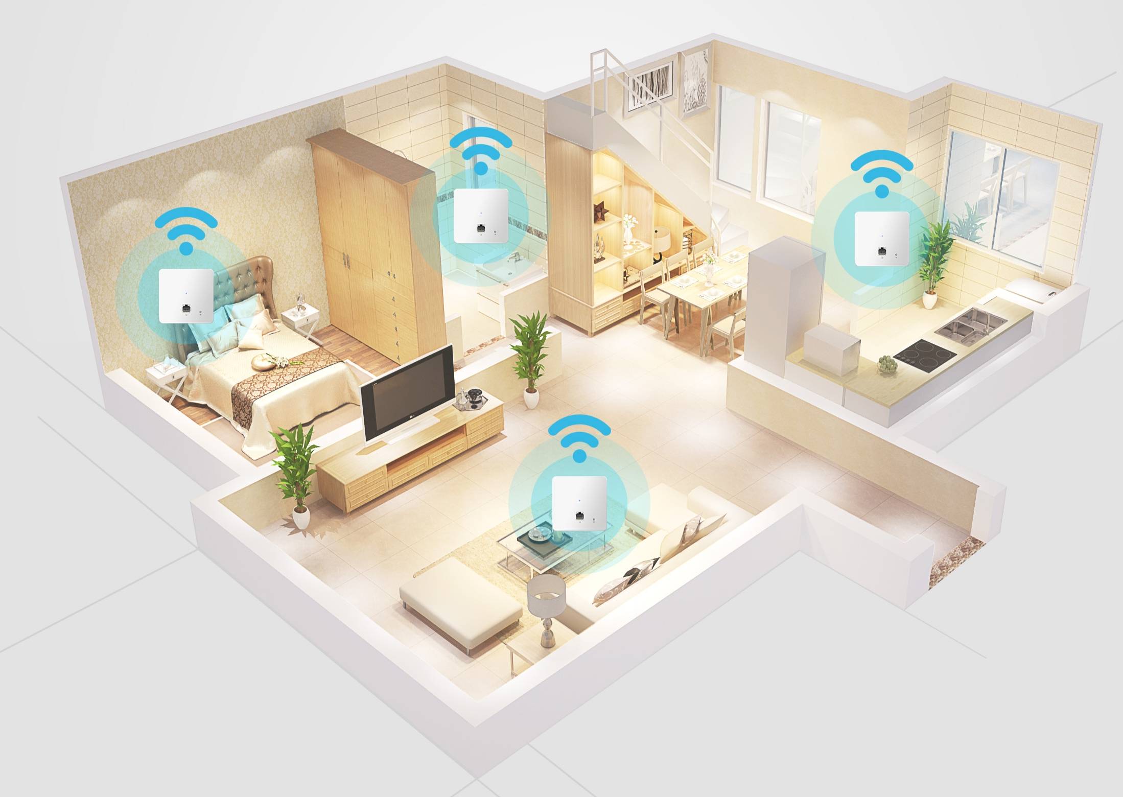 重庆主城全屋WIFI100元起